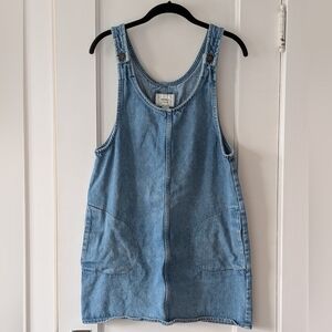 Forever 21 Light Blue Denim Jumper